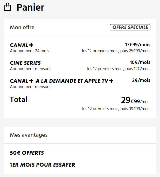 Code parrainage Canal+